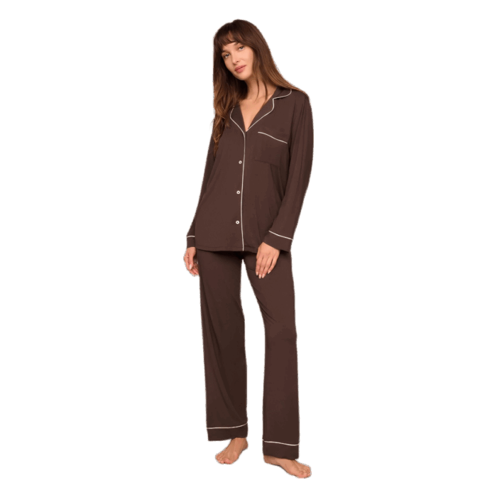 Eberjey-Gisele TENCEL™ Modal Long PJ Set - Image 1