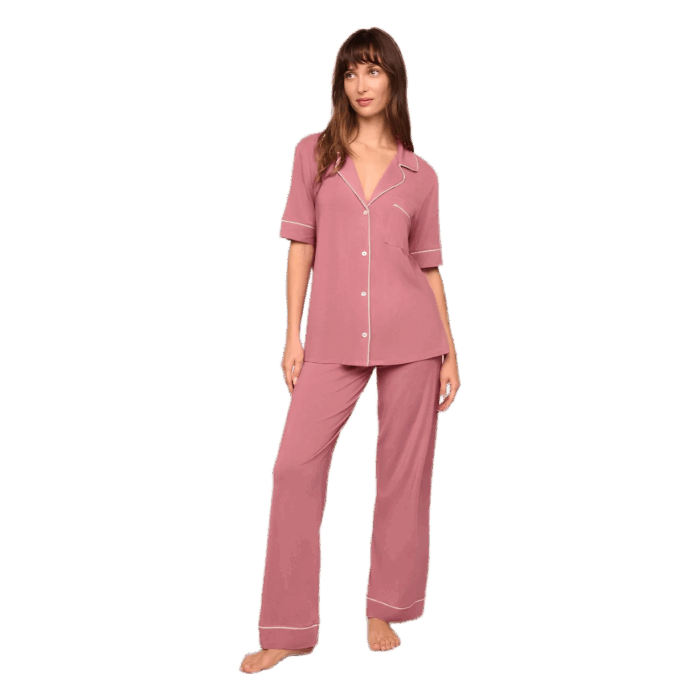 Eberjey-Gisele TENCEL™ Modal Short Sleeve & Pant PJ Set - Image 1