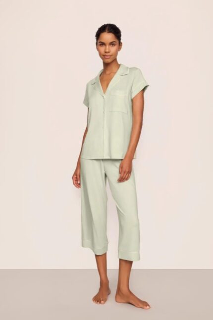 Eberey - Gisele TENCEL™ Modal Short Sleeve Cropped PJ Set