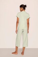 Eberey - Gisele TENCEL™ Modal Short Sleeve Cropped PJ Set - Image 3