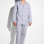 Zimmerli - Cotton Poplin Print Pyjama Long