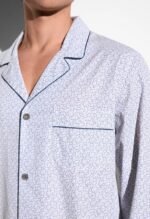 Zimmerli - Cotton Poplin Print Pyjama Long - Image 2