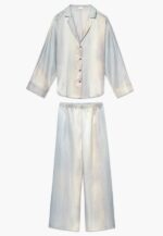 Zimmerli - Cotton/Silk Print Pyjama Long - Image 2