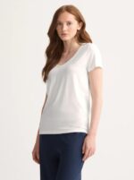 DEREK ROSE - Women's V-Neck T-Shirt/Lounge Trousers - Image 4