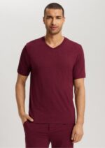 HANRO-S/SLV Shirt V-Neck