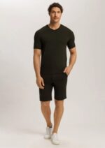 HANRO-S/SLV Shirt V-Neck - Image 8