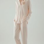 Skin- PJ Set w/ Flower Pin