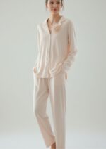 Skin- PJ Set w/ Flower Pin